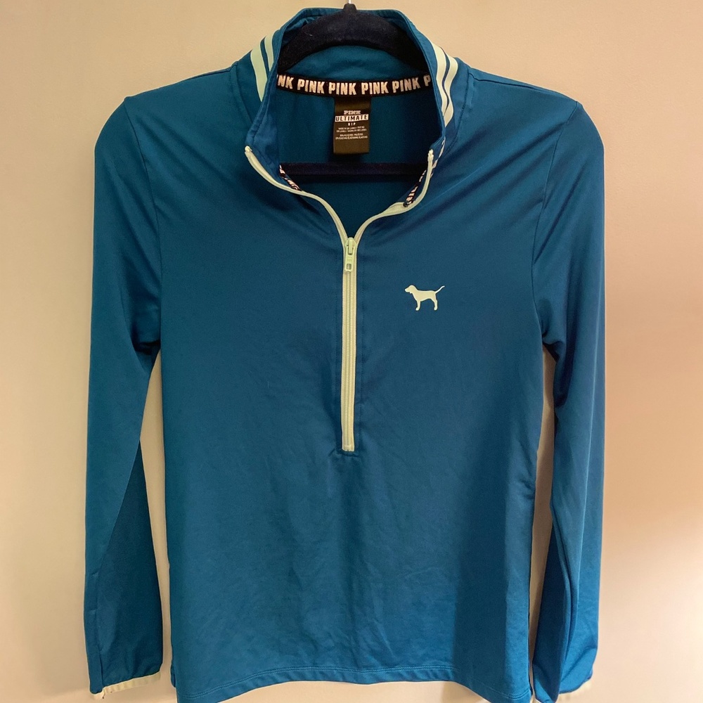 PINK‎ Victoria Secret Blue Sports Sweater